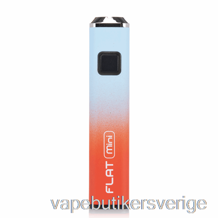 Vape Sverige Yocan Flat Mini 400mah Batteri Röd Kricka